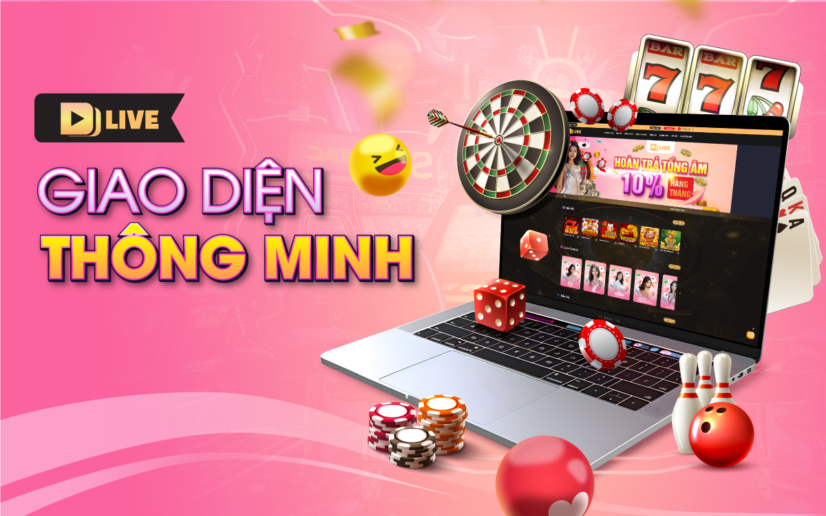 Giao diện thông minh trang chủ DDlive cực bắt mắt Giao diện thông minh trang chủ DDlive cực bắt mắt